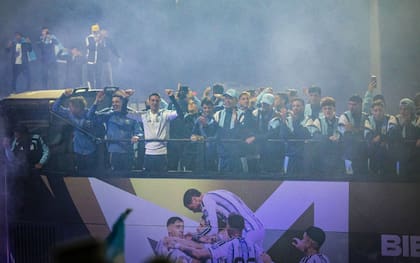 Recibimiento selección argentina tras el mundial 2026