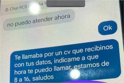 Recibió una propuesta de trabajo, aunque su respuesta dejó mucho que desear