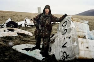 Recibirán en Córdoba los restos de un avión derribado en Malvinas.