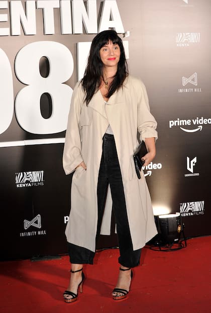Recién llegada del Festival de San Sebastián, donde participó de la presentación del film Bardo, Griselda Siciliani