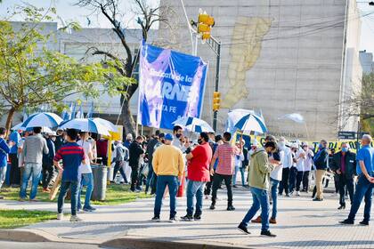 Recientemente, en Santa Fe hubo una movilización del Sindicato de la Carne en contra del cepo a la exportación