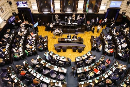 Recinto de la Cámara de Diputados de la provincia de Buenos Aires