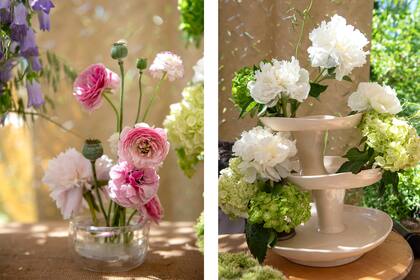 Recipientes impensados pueden dar nueva vida a cualquier espacio. Para hacerlo, es ideal contar con un pincha flor.