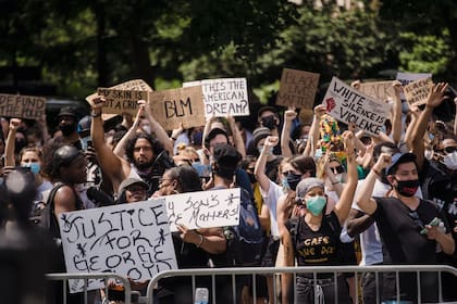 Reclamos de Justicia tras el asesinato de George Floyd