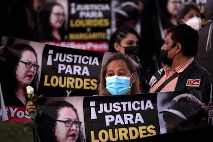 Reclamos en medio de la consternación por el crimen de la periodista Lourdes Maldonado