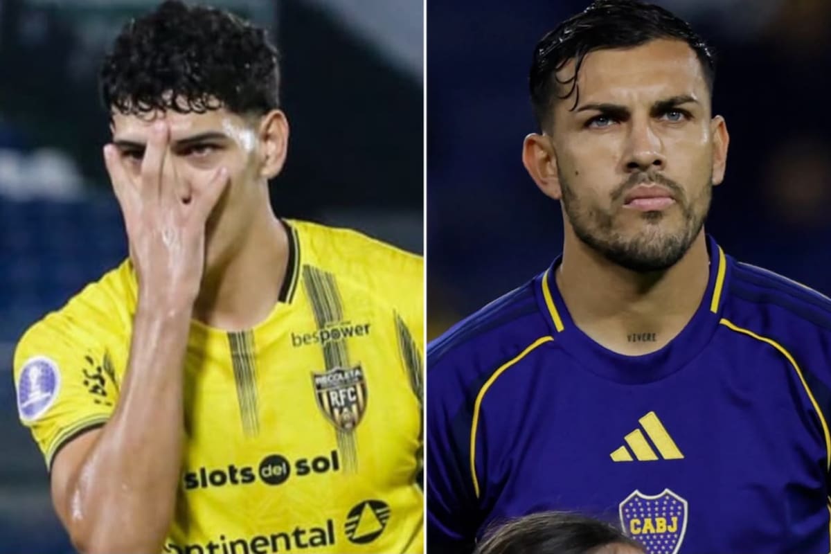 Recoleta FC busca dar el batacazo y eliminar a Boca de la Sudamericana (En imagen: Allan Wik y Leandro Paredes)