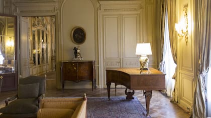 El piano, en la ubicación original