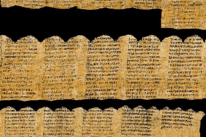 Reconstrucción digital de un texto recuperado a partir de un papiro de Herculano, uno de los ejemplos más recientes del uso de inteligencia artificial para descifrar documentos antiguos