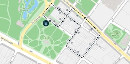 Recorrido del examen práctico al rendirlo en la sede del ACA