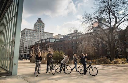 Recorrido en bici por DUMBO.