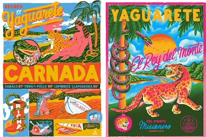 Recreo El Yaguareté, serigrafía.