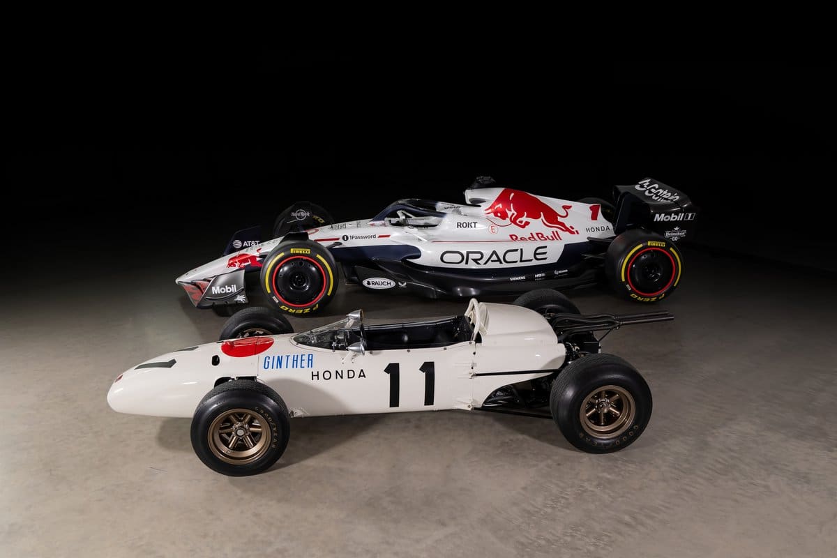 Red Bull presentará un diseño especial en el Gran Premio de Japón inspirado en el modelo icónico del Honda RA272, la marca socia de motores de la escudería austríaca