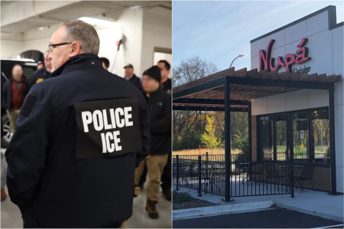 Redada del ICe en el restaurante Nupá, especializado en comida griega, afectó el funcionamiento del local