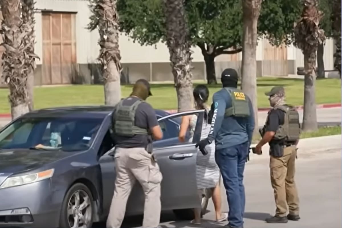 Redada del ICE en McAllen, Texas (Archivo)