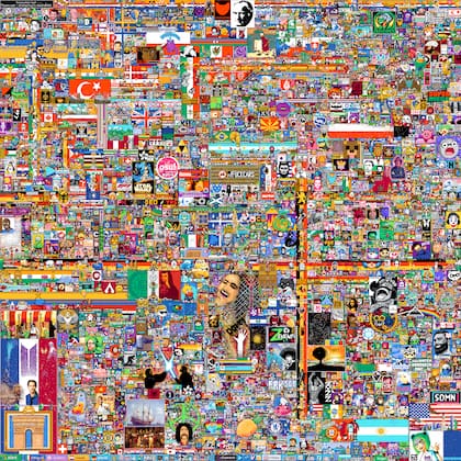 Reddit Place. Una obra de arte colectiva