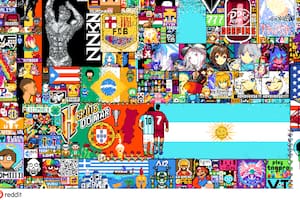 Reddit Place. Una obra de arte colectiva