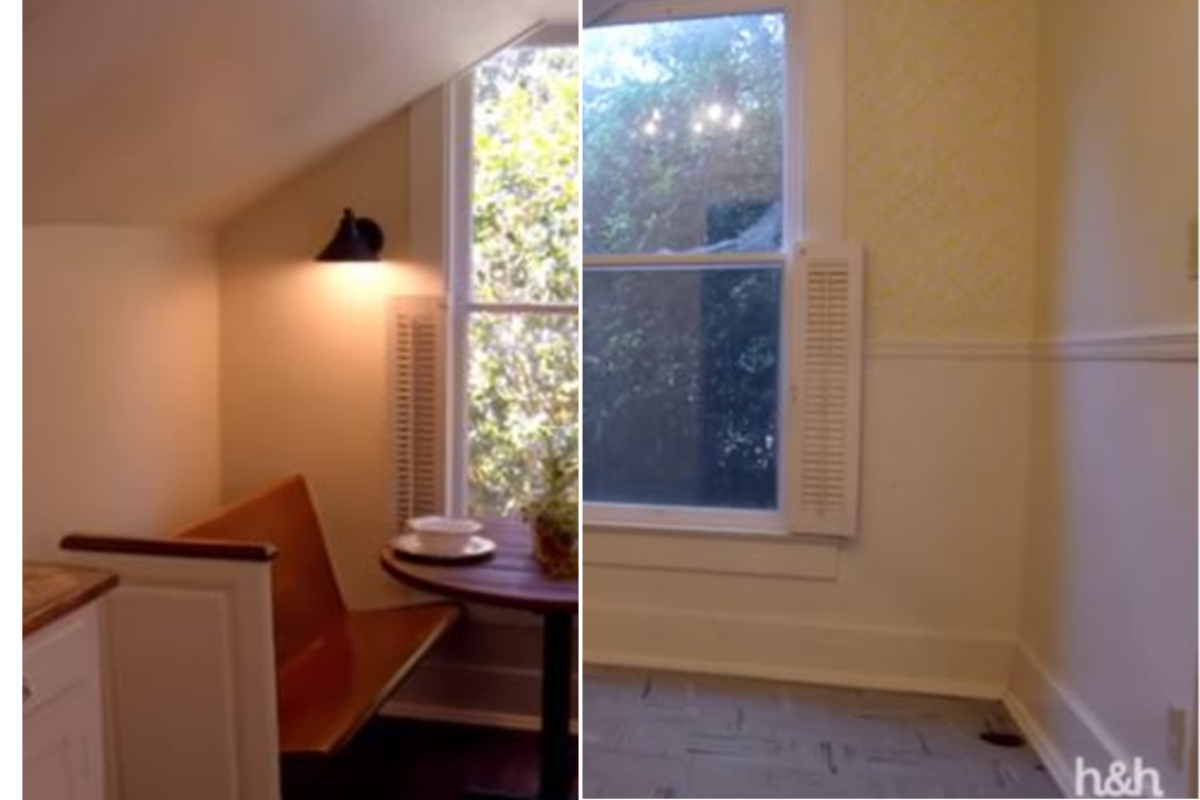 Rediseñar con ahorro. El increíble antes y después de una antigua cocina sin estilo. Imagen: HGTV