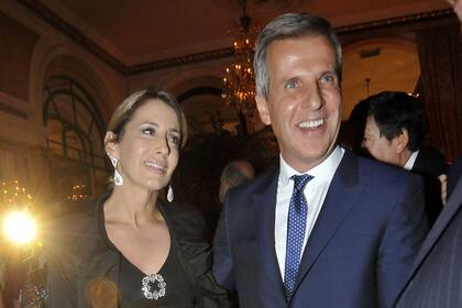 Redrado y su novia en la gala