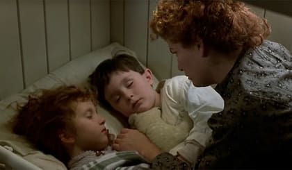 Reece Thompson en Titanic (Foto: captura)