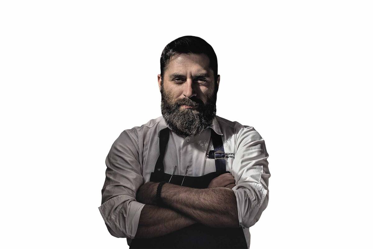 Referente de la cocina de bodega, también investiga los productos ancestrales de la región.