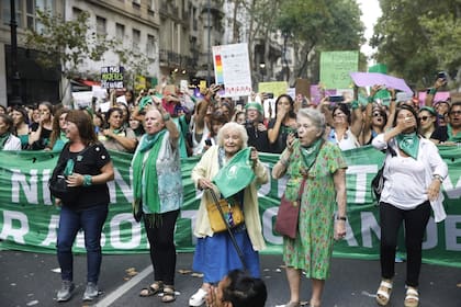 Referentes del movimiento feminista y por el aborto legal