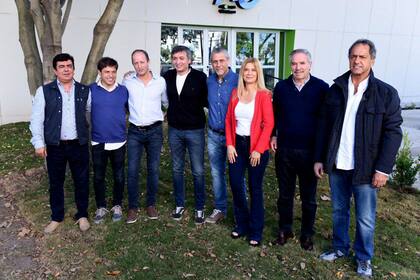 Referentes del peronismo estuvieron presentes en el acto
