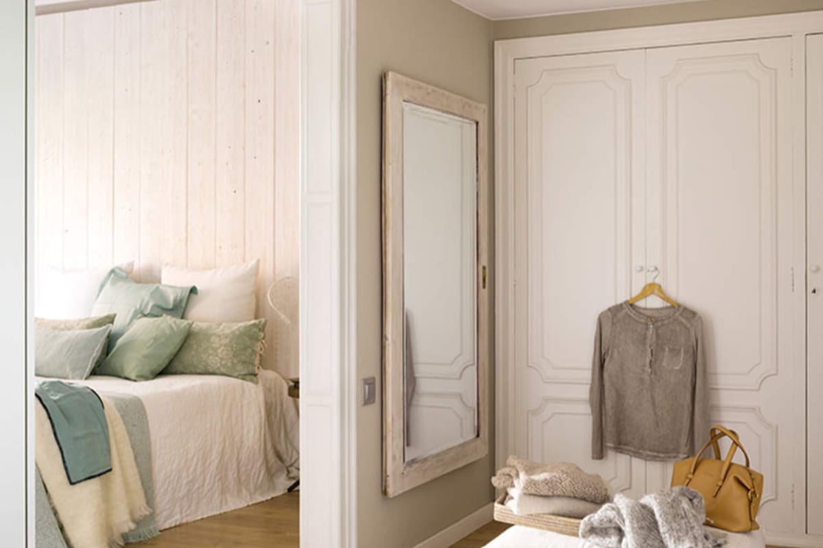 Reflejar directamente la cama puede traer energías negativas a una relación de pareja (Foto: iStock)