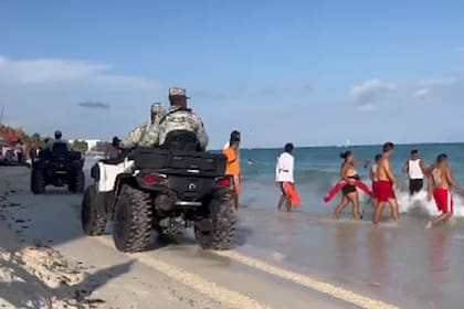 Reforzaron el patrullaje en Playa del Carmen