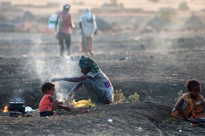 Refugiados de Etiopía en Sudán