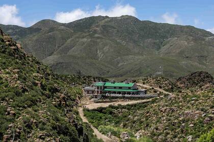 Refugio del Minero está emplazado en un lugar increíble.