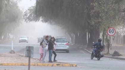 Regía una alerta por viento zonda en San Juan