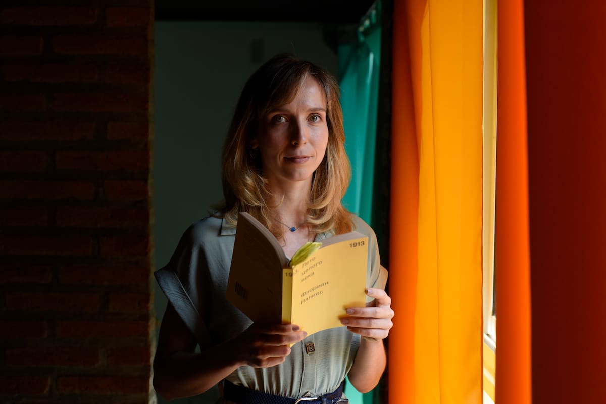 Regina Ganieva, lingüista y filóloga, enseña español y modera encuentros de conversación