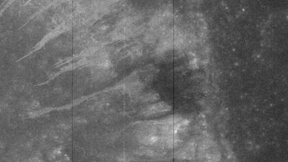 Región ecuatorial de la Luna.
Foto: NASA/KARI/ASU