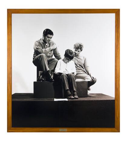 Registro de La familia obrera (1968), que integra las colecciones del Malba y el MoMA