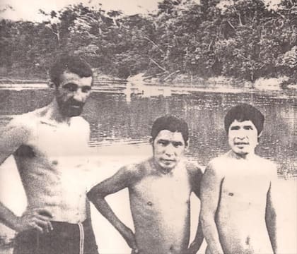 Registro del primer encuentro entre Jair y los piripkura: Tamandua y Pakyi