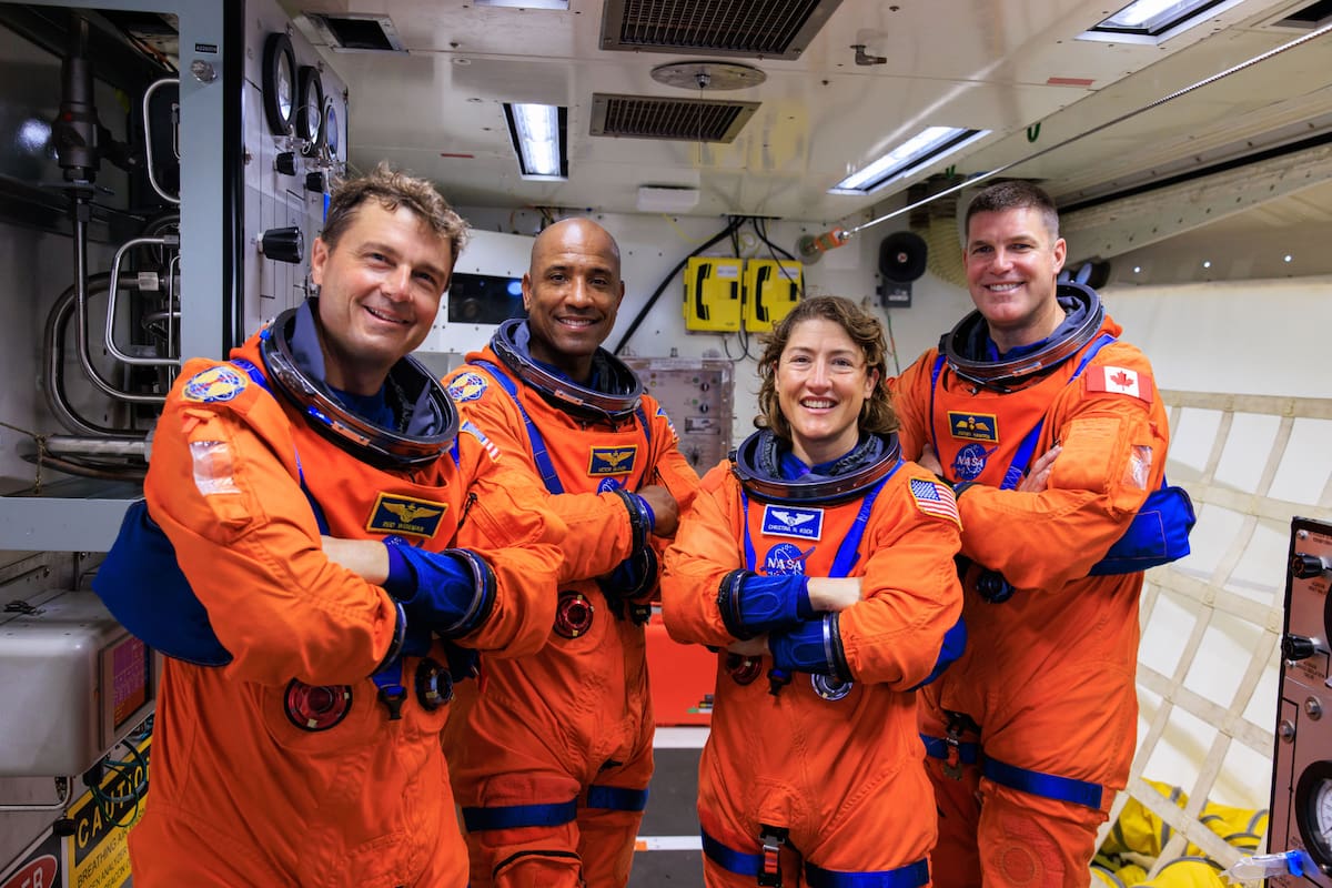Reid Wiseman, Victor Glover, Christina Koch y Jeremy Hansen: los astronautas a bordo del Artemis II
