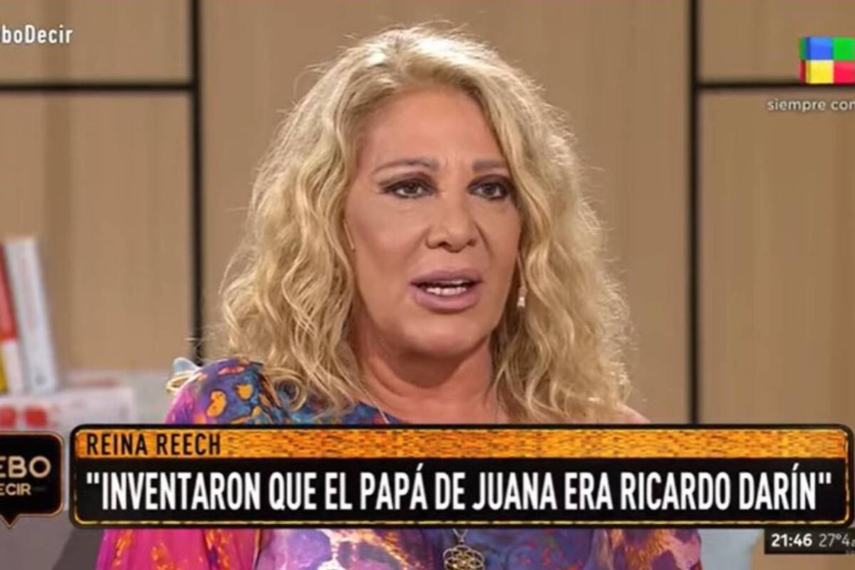 Reina Reech confesó el domingo en el programa de Luis Novaresio lo que había hecho para depejar las dudas sobre la paternidad de su hija Juana Repetto