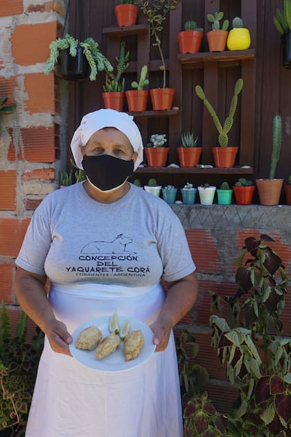 Reina Sandoval, cocinera de los esteros del Iberá, dueña del restaurante Lo de Reina en Concepción del Yaguareté Corá