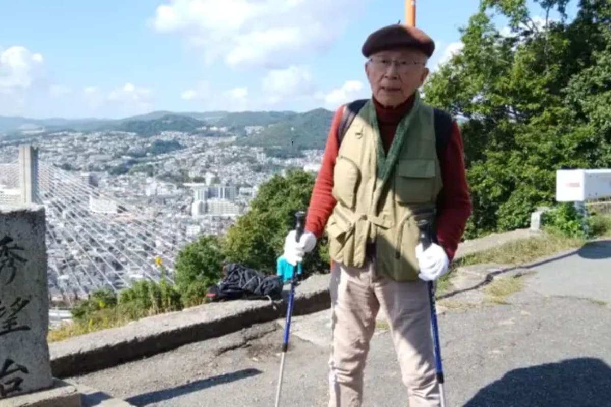 Reizo, cardiólogo jubilado de 95 años, dio todos sus secretos para la longevidad