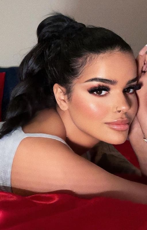 Relajada y libre como bien expresa en su Instagram: "No drama"