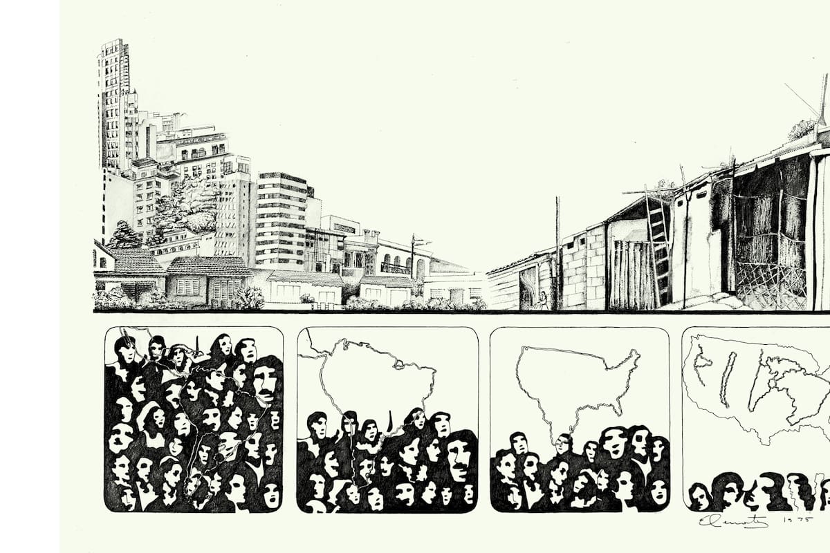 Relevamientos para el sueño de la casita propia, serie De la realidad, Elda Cerrato, 1975