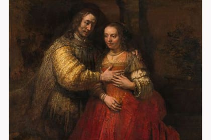 "La novia judía", una de las más famosas obrel Museo Nacional de Amsterdam