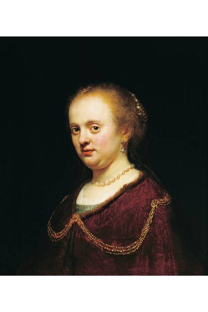 Un Rembrandt que forma parte del recorrido habilitado para visitar el MNBA