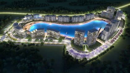 Remeros Beach es un emprendimiento ubicado en Tigre en el que varios edificios se levantarán alrededor de una laguna