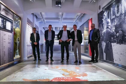 Remodelación y reinauguración del Museo del Holocausto, el presidente Mauricio Macri recorrió el museo
