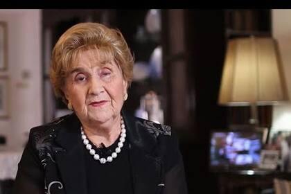Rena Quint hoy, a sus 89 años