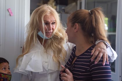 Renata Jacobs en la fundación que creó (Foto: FUNDACIÓN CARTONEROS Y SUS CHICOS)