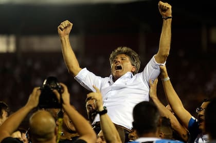 Renato Gaúcho, unico brasileño ganador como jugador y DT de la Copa Libertadores
