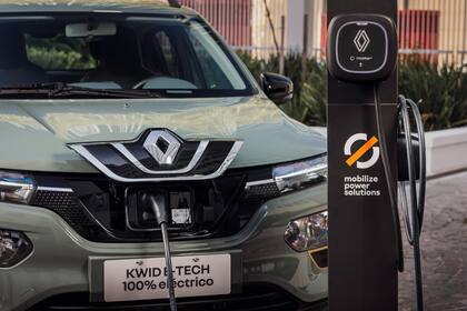 renault kwid e tech eléctrico