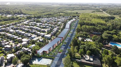 Render de Altos de la Cañada, uno de los emprendimientos de Grupo Coria en Pilar